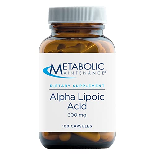 Metabolic Maintenance Alpha Lipoic Acid 300mg ALA Supplement