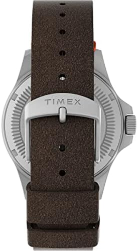 Expedition North - Reloj de 41 mm para hombre, eco-friendly marrón, correa de liberación rápida de dos piezas, esfera negra, caja de acero inoxidable TW2V64100