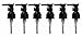 Black Soap and Lotion Dispenser Pump 24/410 (Pack of 6)