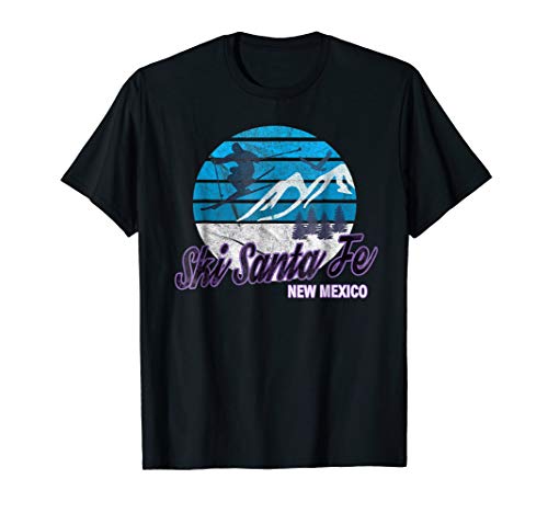 Ski Santa Fe New Mexico USA Ski Resort Snowboarding Skiing T-Shirt