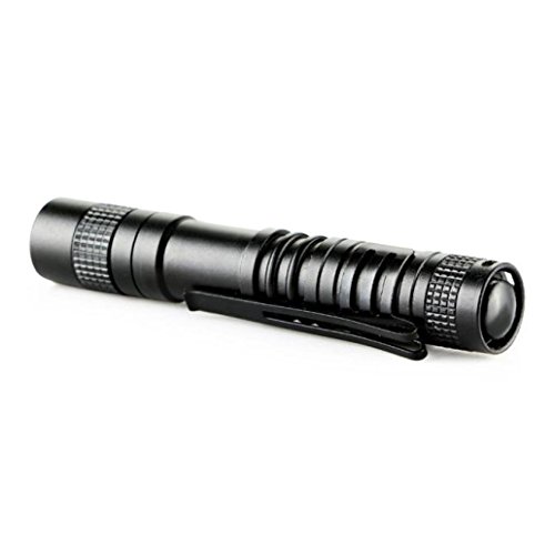 Witspace Cree XPE-R3 LED 1000 Lumens Lamp Clip Mini Penlight Flashlight Torches - Thumbnail 7