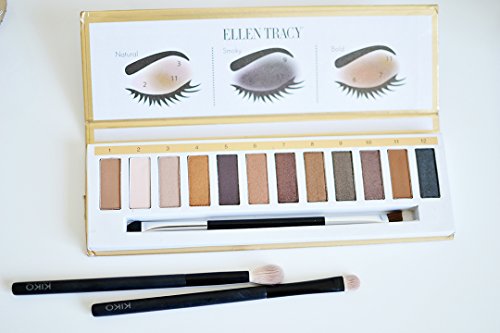 ELLEN TRACY 12 EYESHADOW PALETTE NUDITY 0.56 OZ/15 GM