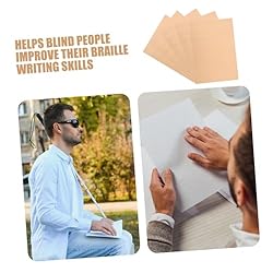 Generic 10pcs Learning Paper for Blind Writing