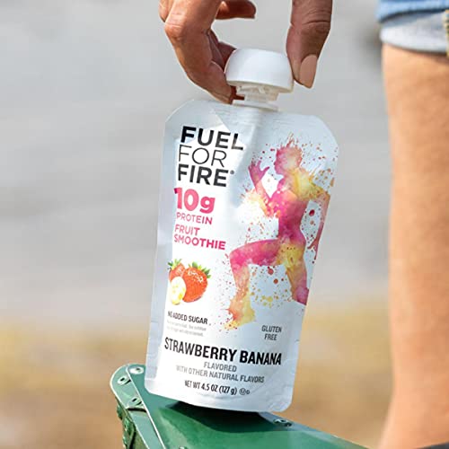 Fuel For Fire Strawberry Banana (12 Pack) Fruit & Protein Smoothie