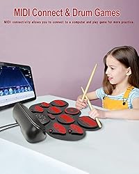 Electronic Drum Set Potable Drum Set Volume Control