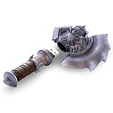 Swordfish Tech Warcraft, Durotan's Axe Data Charging Cord for Lighting Connector/Micro USB - Warcraft Movie Official Licensed