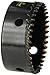 Starrett Carbide Tipped Hole Saw with Surface Finish - Ideal for Wood, PVC and Fiberglass - 3 Teeth per Inch, 4-1/4