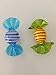 Brccee AC 20pcs Vintage Murano Glass Sweets Wedding Xmas Party Candy Decorations Gift