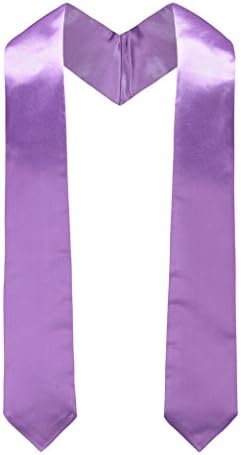 Annhiengrad Graduation Stole for Academic Commencements, 60''Long, Adult, 15 Colors