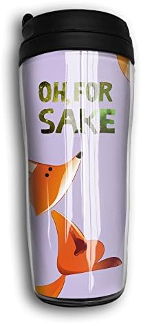 Fox Sake Galaxy Double Wall Vacuum Insulated Travel Mugs Wide Mouth Sports Water Bottle