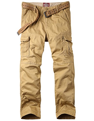 cotton cargo work pants