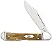 Case WR XX Pocket Knife Smooth Antique Bone Mini Copperlock Item #58186 - (61749L SS) - Length Closed: 3 5/8 Inches