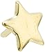CREATIVE IMPRESSIONS Metal Paper Fasteners 50/Pkg, Gold-Stars