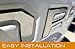 Toyota Tundra 2014-2018 Tailgate Insert Letters (Chrome)