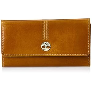 Timberland Women’s Leather RFID Flap Wallet Clutch Organizer