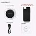 ANGELIOX Wireless Charger with Qi Wireless Charging Receiver Case for iPhone 7 Plus/6S Plus/6 Plus(Plus Size Only),Qi Wireless Charging Pad Compatible with iPhone Xs Max/XS/X/8+,Galaxy Note9/S9