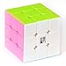 MoYu YJ Stickerless Yulong Plus 3x3x3 Speed Cube Puzzle, Small, High Bright Pink