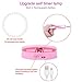Selfie Ring Light, Selfie Light Ring Brightness Rechargeable Selfie Lighting Ring For iPhone Samsung Galaxy