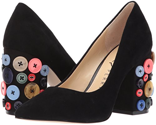 Katy Perry Women's The Anjelica Pump, Black, 8 Medium US