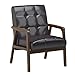 Baxton Studio Mid-Century Masterpieces Club Chair, Brown