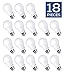 Hyperikon LED Light Bulb A19 9W=60W, Non Dimmable LED Lighting E26 Medium Screw Base, Omnidirectional, UL, Daylight White, 18 Pack