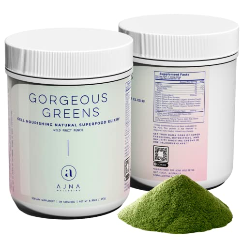 Greens SUPERFOOD Powder Ajna Wellbeing Greens Powder for