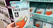 32 Degrees Cool Kids Unisex Face Mask Cover 4-Pack | Durable, Stretch, Washable, UPF 50+ | 86% Polyester, 14% 