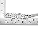 Metal Ribbon Bow Buckle Piece Stretch Waist Chain Belt Gold, Silver Tone (Rhinestone Silver Tone)