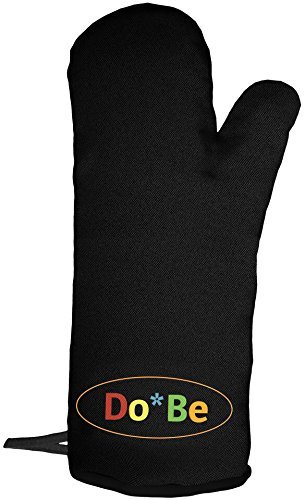 Premium Do-Be Grill Mitt-Long for Arm Protection-Heat Resistant, Flame Retardant Insulated Protection-Perfect for Outdoors BBQ or Kitchen Oven-Non Slip Flexible Light Weight Cotton/Poly Grip