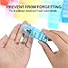 7 Day Pill Box Weekly Pill Case Portable Travel Medication Reminder Organizer(3-Times-A-Day) Detachable, Vitamin Fish Oil Supplements Compartments Container,for Patients, Forgetful Person