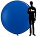 Royal Blue 6 ft / 72 Inch Giant Jumbo Round Latex Climb-in Balloon (Premium Quality), Pack of 1