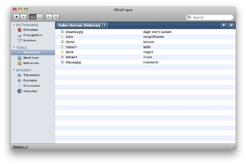 German-Italian Dictionary for Mac [Download] - Thumbnail 4