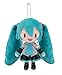 SEGA 115-1014865A Hatsune Vocaloid Ballchain Standing Miku Plush, 5"