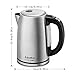 Electric Kettle, Stainless Steel Variable Temperature Control Water Kettle, Cordless Tea Heater BPA-Free Fast Boiling & Keep Warm, Boil-Dry Protection, 6 Color Lights, 1500W 1.7L, Aeitto