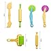 JPSOR PlayDough Tools for Kids, 26pcs Play Dough Tools Kit Includes Extruder Tools, Animal and Plant Shape Cutters and Molds