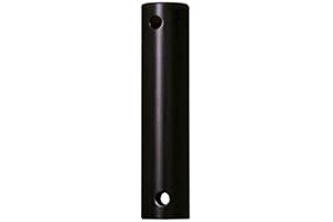 Fanimation Stainless Steel Downrod 12 Inch Long with Dark Bronze Finish