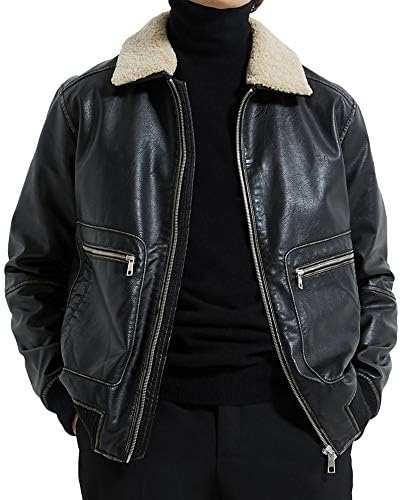 zara men shearling