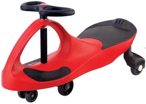 Flicker SWING CAR RIDE ON SWIVEL SCOOTER TOY KIDS WIGGLE GYRO TWIST & GO GIFT