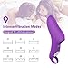 G Spot Finger Vibrator, PALOQUETH Personal Vibrator Clitoris Massager Sex Toy for Couples with 9 Powerful Vibration Textured Head for Intense Stimulation, Waterproof Wireless Remote Rechargeablethumb 1