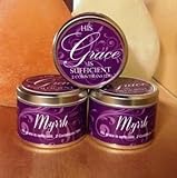 Candle Myrrh Scripture Tin 6oz