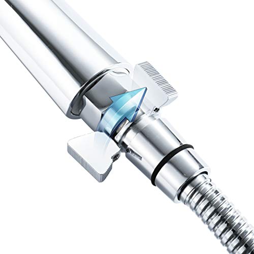UMIRIO Chrome Shower Shut Off Valve Shower Volume Flow Control Valves Shower Head Valve Shower Pressure Regulator Reducer Shower Water Saver Flow Restrictor For Shower Head Faucets Hose Bidet Sprayer
