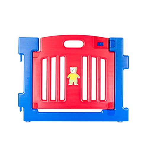 Anqi 8 Panels Portable Baby Playpen Kids Safety Play Center Yard Games Fencing Children Folding Play Fence Home Indoor Outdoor Pen for Securities Ball Pool (8pc)
