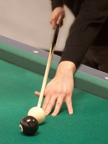 Felson Billiard Supplies Shorty Pool Cue, 36-Inch - Single Piece Short Wooden Stick Accessory - Thumbnail 2
