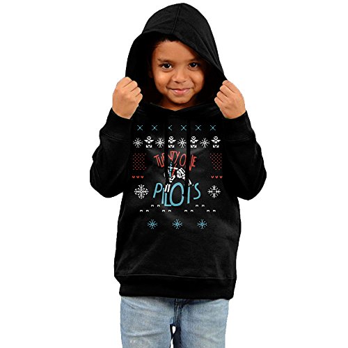 OLVB Children's Twenty One 21 P Pilots Christmas Hoodies For 3 Toddler