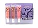 Estee Lauder Pure Color High Gloss Ultra Brilliance Trio Set (3 x 7ml) plus a Travel Mirror