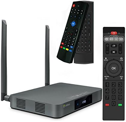 [Free Gift] Miroha TV Box Android 6.0 Marshmallow Zidoo X9S 2G/16G XBMC Fully Loaded Kodi 16.1 Aviation Aluminum Alloy Case Mini PC Streaming Media Player Space Smoked Color (Free Air Mouse)