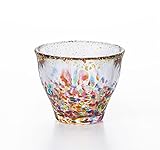 ADERIA Sake cup glass Tsugaru Vidoro Matsuri Hanabi