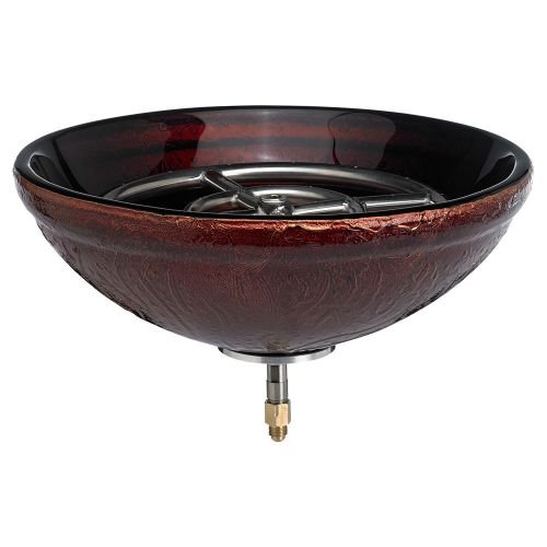 image for American Fireglass Sunburst Fire Bowl Kit, Fire Bowl, 12