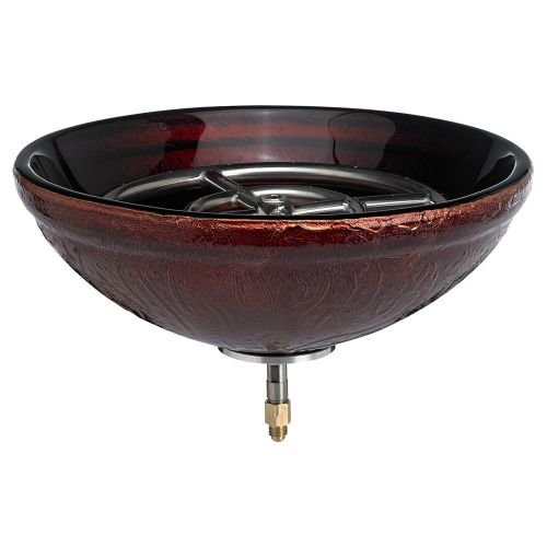 American Fireglass Sunburst Fire Bowl Kit, Fire Bowl, 12