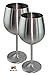MagJo Stainless Steel Wine Glasses- Highest Quality Stainless Steel (2)